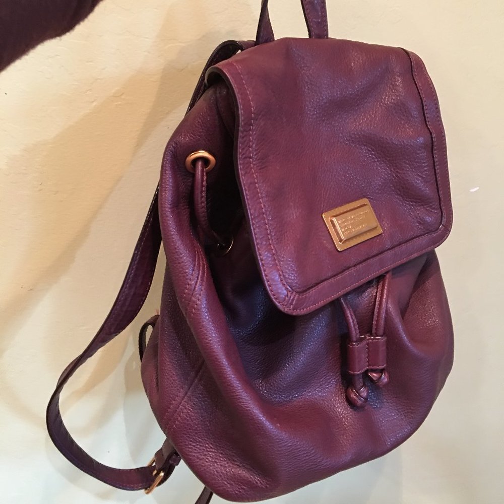 **Authentic Marc Jacobs Backpack Purse**